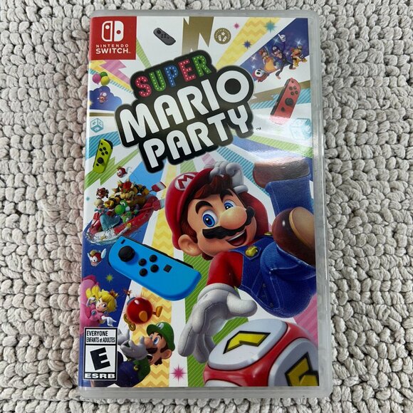 Super Mario Party Switch Game Cartridge and Case - Picture 1 of 4